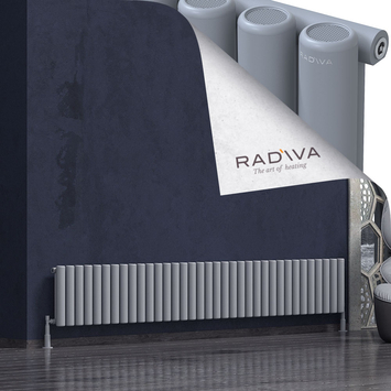 Radiva - Mati Radiateur En Aluminium 400x2586 Gris