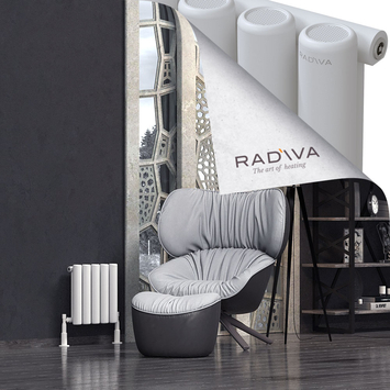 Radiva - Mati Radiateur En Aluminium 400x366 Blanc