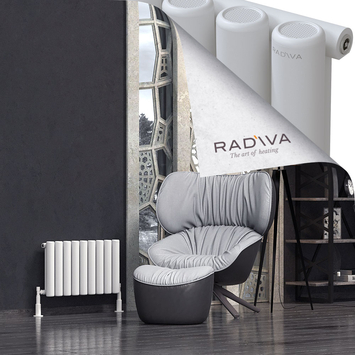 Radiva - Mati Radiateur En Aluminium 400x662 Blanc