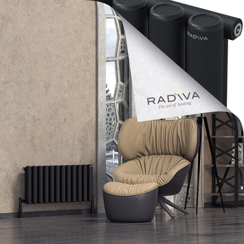 Radiva - Mati Radiateur En Aluminium 400x884 Noir