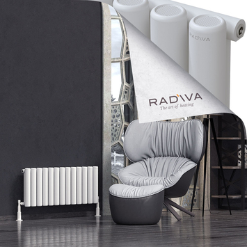 Radiva - Mati Radiateur En Aluminium 400x958 Blanc