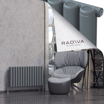Radiva - Mati Radiateur En Aluminium 500x1032 Anthracite