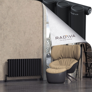 Radiva - Mati Radiateur En Aluminium 500x1180 Noir