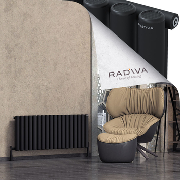 Radiva - Mati Radiateur En Aluminium 500x1328 Noir