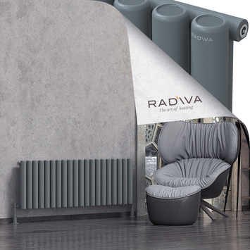 Radiva - Mati Radiateur En Aluminium 500x1476 Anthracite
