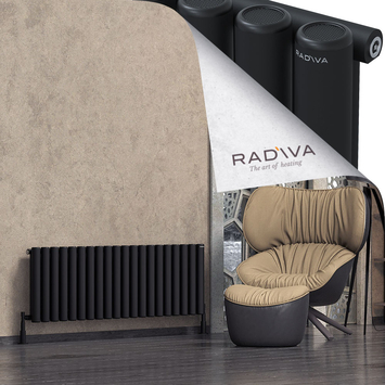 Radiva - Mati Radiateur En Aluminium 500x1476 Noir