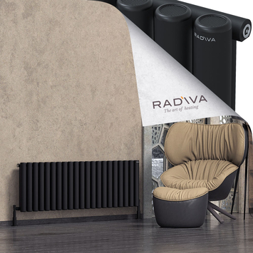 Radiva - Mati Radiateur En Aluminium 500x1550 Noir