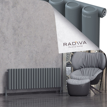 Radiva - Mati Radiateur En Aluminium 500x1624 Anthracite