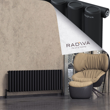Radiva - Mati Radiateur En Aluminium 500x1624 Noir