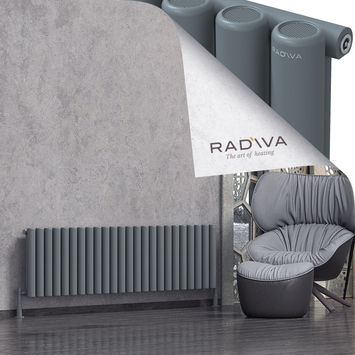 Radiva - Mati Radiateur En Aluminium 500x1772 Anthracite