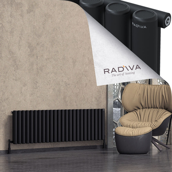 Radiva - Mati Radiateur En Aluminium 500x1772 Noir