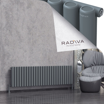 Radiva - Mati Radiateur En Aluminium 500x1994 Anthracite