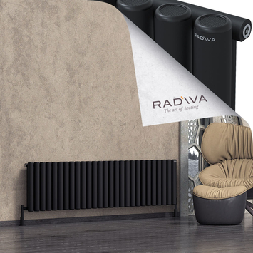Radiva - Mati Radiateur En Aluminium 500x1994 Noir