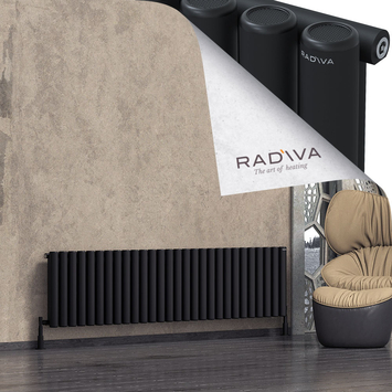 Radiva - Mati Radiateur En Aluminium 500x2068 Noir