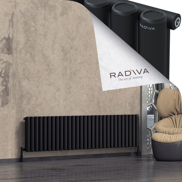 Radiva - Mati Radiateur En Aluminium 500x2142 Noir