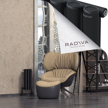 Radiva - Mati Radiateur En Aluminium 500x218 Noir