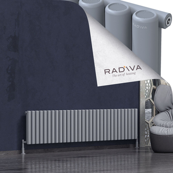 Radiva - Mati Radiateur En Aluminium 500x2216 Gris