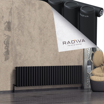 Radiva - Mati Radiateur En Aluminium 500x2216 Noir