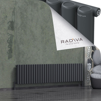 Radiva - Mati Radiateur En Aluminium 500x2290 Anthracite Foncé