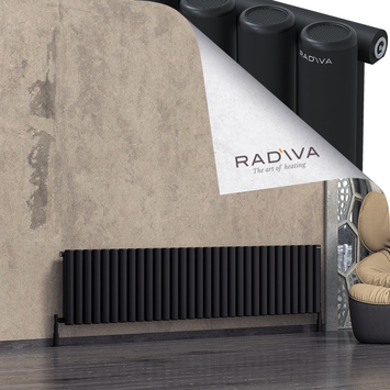 Radiva - Mati Radiateur En Aluminium 500x2290 Noir