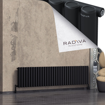Radiva - Mati Radiateur En Aluminium 500x2364 Noir