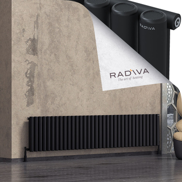 Radiva - Mati Radiateur En Aluminium 500x2512 Noir