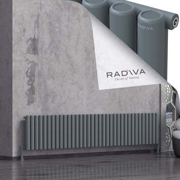 Radiva - Mati Radiateur En Aluminium 500x2586 Anthracite