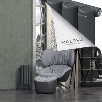 Radiva - Mati Radiateur En Aluminium 500x292 Anthracite Foncé