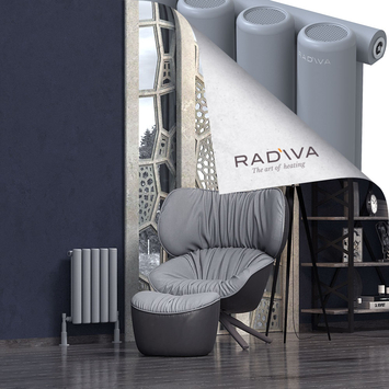 Radiva - Mati Radiateur En Aluminium 500x366 Gris