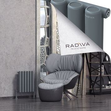 Radiva - Mati Radiateur En Aluminium 500x440 Anthracite