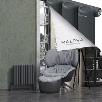 Radiva - Mati Radiateur En Aluminium 500x662 Anthracite Foncé