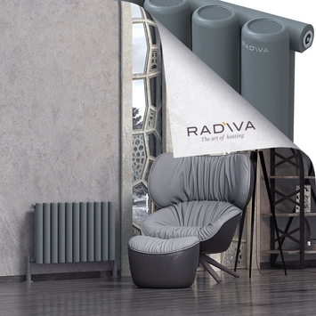 Radiva - Mati Radiateur En Aluminium 500x810 Anthracite