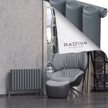 Radiva - Mati Radiateur En Aluminium 500x884 Anthracite