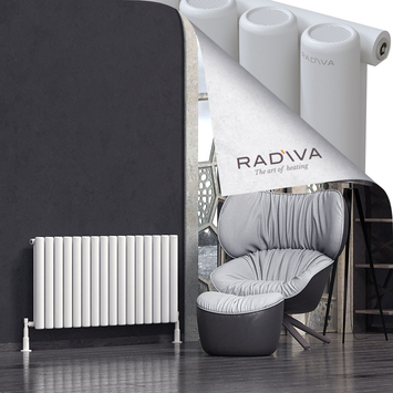 Radiva - Mati Radiateur En Aluminium 600x1180 Blanc