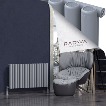 Radiva - Mati Radiateur En Aluminium 600x1180 Gris