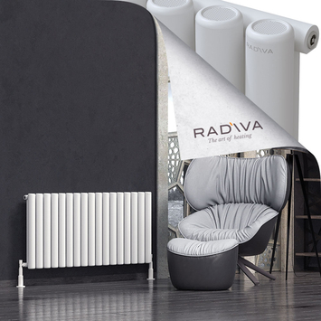 Radiva - Mati Radiateur En Aluminium 600x1254 Blanc