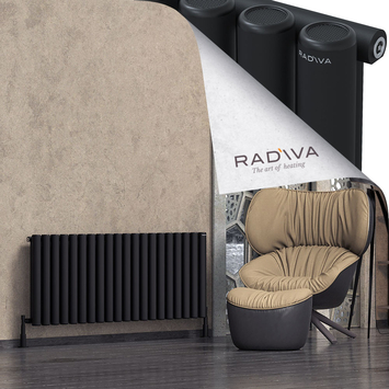 Radiva - Mati Radiateur En Aluminium 600x1476 Noir