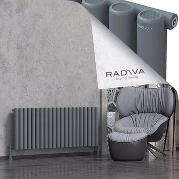 Radiva - Mati Radiateur En Aluminium 600x1550 Anthracite
