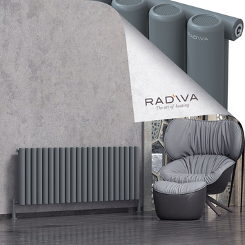 Radiva - Mati Radiateur En Aluminium 600x1624 Anthracite