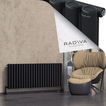 Radiva - Mati Radiateur En Aluminium 600x1698 Noir