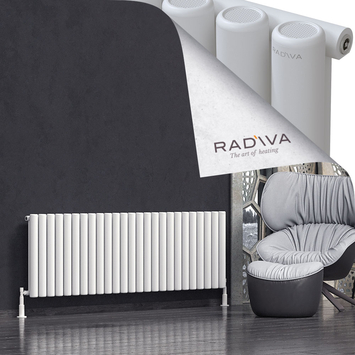 Radiva - Mati Radiateur En Aluminium 600x1846 Blanc
