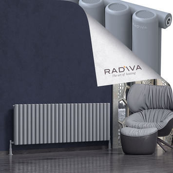 Radiva - Mati Radiateur En Aluminium 600x1846 Gris