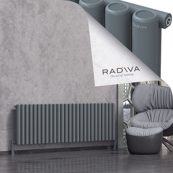 Radiva - Mati Radiateur En Aluminium 600x1920 Anthracite