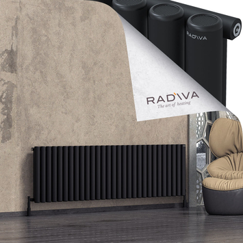 Radiva - Mati Radiateur En Aluminium 600x2142 Noir