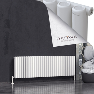 Radiva - Mati Radiateur En Aluminium 600x2216 Blanc