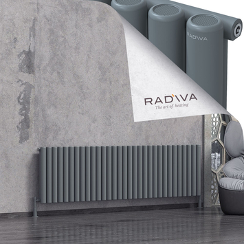 Radiva - Mati Radiateur En Aluminium 600x2290 Anthracite
