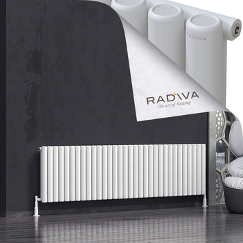 Radiva - Mati Radiateur En Aluminium 600x2364 Blanc