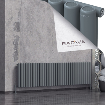 Radiva - Mati Radiateur En Aluminium 600x2438 Anthracite