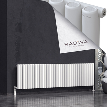 Radiva - Mati Radiateur En Aluminium 600x2512 Blanc
