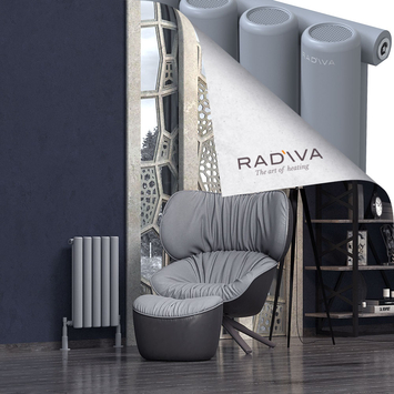 Radiva - Mati Radiateur En Aluminium 600x366 Gris